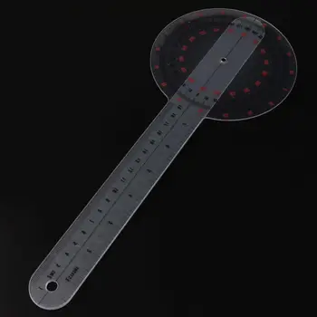3pcs/set Spinals Goniometer Matlankiai, slankmačiai Userful Multi-Valdovas Goniometer Kampo Nugaros Valdovas 360 Laipsnių 180 Laipsnių