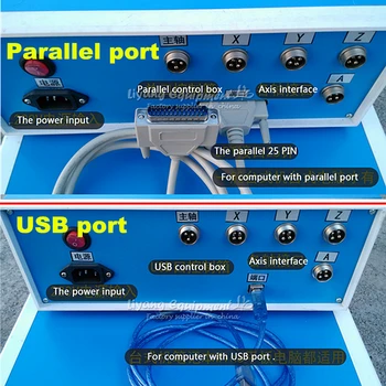 4 ašies 6090 CNC Router Staklės, medžio Apdirbimo Staklės, Linijinis Vadovas, Geležinkelių sukimosi Ašis 3D Graviravimas Mašina USB / Parallel port