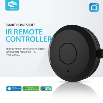 4 Pack Wifi IR Nuotolinio Valdymo Balsu Tuya Smart Gyvenimo APP Oro Kondicionierius, TV Box Dirbti su Alexa 