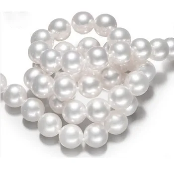 5-6mm natūralių perlų vėrinį 32inch apvalus baltas megztinis grandinės multi originali lemputė dovanų 925 sidabro užsegimas fine JEWELRY