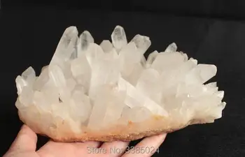 5-7cm 1pcs Natūralus baltas kristalų sankaupos kvarco Roko rough stone mineralinis egzemplioriai