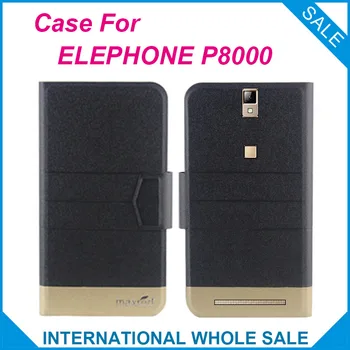 5 Spalvų Karšta! ELEPHONE P8000 Atveju Mados Verslo Magnetinis užsegimas Apversti Odos Išskirtinis Atvejis ELEPHONE P8000 kilmės dangtis