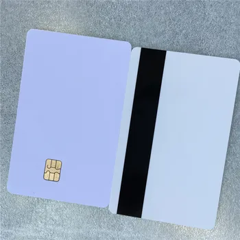 5000Pcs PVC fudan4442 SLE4442 chip Susisiekti Smart Kortelės Hi-co magnetinės juostelės kortelės