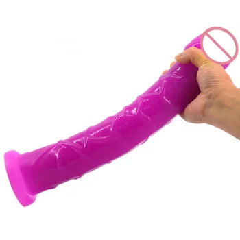 5Colors Super Didžiulis, Imituojantis Dirbtinių Vibratorių Moterų Masturbator Penis Penis Arklių lankstus Dildo Su Siurbimo Taurės Moterų Sekso žaislai
