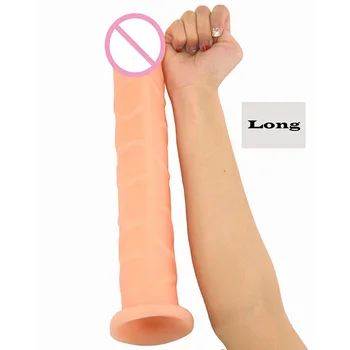 5Colors Super Didžiulis, Imituojantis Dirbtinių Vibratorių Moterų Masturbator Penis Penis Arklių lankstus Dildo Su Siurbimo Taurės Moterų Sekso žaislai
