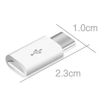 5VNT Mobiliojo Telefono Adapteris Micro USB Į USB C Adapteris Micro USB Jungtis Xiaomi 
