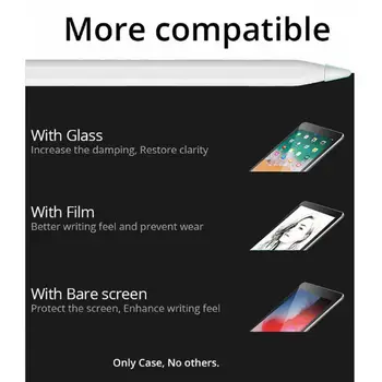 6Pcs Apple Pieštukas 1 2 Tablet Touch Stylus Pen Plunksnų Atveju Atveju Touch Dangtis