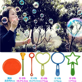 6Pcs/set Pučia Muilo Burbulas Įrankiai Žaislas Burbulas Lazdos Nustatyti Burbulo Pūtimo Mašina, Lauko Burbulas Žaislai Vaikams Vaikų Dienos Dovanos
