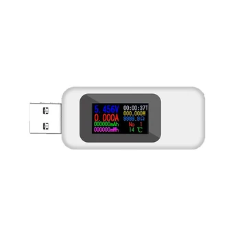 9 1 USB Testeris Galios Matuoklis Testo DC USB Testeris Dabartinių 4-30 V Įtampos Matuoklis Laiko Ammeter Skaitmeninio Monitoriaus 