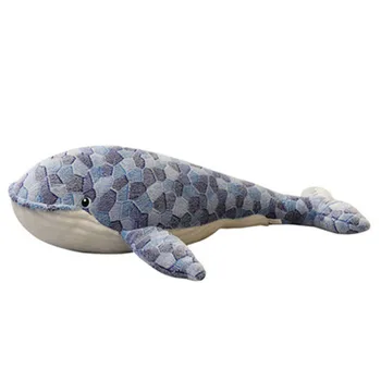 90cm Milžinišką dydį Banginis Pliušinis Žaislas Kūdikiui Minkštos Gyvūnų Pagalvę Lėlės Jūros Gyvūnų Įdaryti Žaislas Huggable Ryklys Gyvūnų Pagalvę Vaikams Dovanų