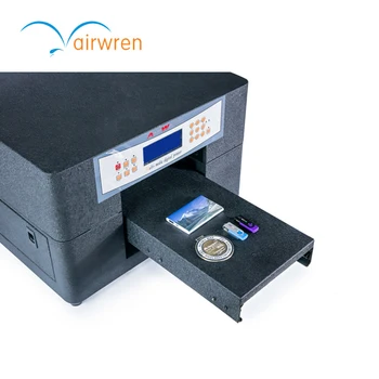 Airwren Gamintojas A4 Dydžio UV LED Bortinis Spausdintuvas su CE Sertifikavimu, Medžio, Akrilo Akmuo