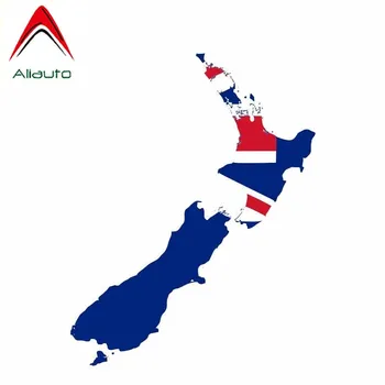 Aliauto Naujosios Zelandijos Vėliava Žemėlapis Automobilių Lipdukas Automobilių Moto Aksesuarai Vinilo Honda Toyota Mitsubishi Nissan Opel,13cm*6cm