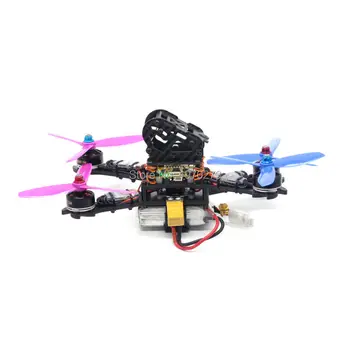Anglies Pluošto Medžiotojas 200 200mm FPV Quadcopter Frame Rinkinys su 4mm rankos už 210mm RC Drone