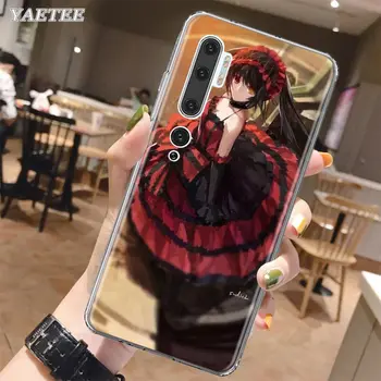 Anime Kurumi Tokisaki Telefoną Atveju Xiaomi Mi-10 Pastaba Pro 9 10 Pro 9T 8 Lite CC9 A3 Poco X2 F2 Pro TPU Minkštas Viršelis