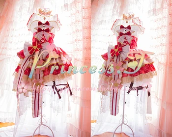 Anime Love live Visi Menber Aqours Valentino Pažadinti Lolita Dress Puikus Unifrom Cosplay Kostiumas Moterims Helovinas Nemokamas Pristatymas