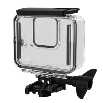 Atsparus vandeniui Atveju GoPro Hero 8 Priedai Būsto Atveju Nardymo Apsauginis Korpusas su Lukštais 60 Metrų Eiti Pro 8 Veiksmo Kamera, wi