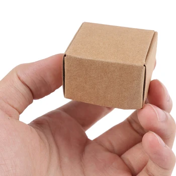 Aukštos Quality10pc Lėlių Mini Modeliavimo Express Box Kraft Popieriaus Langelį Modelis Priedai Žaislas