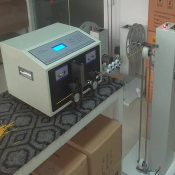 Automatinis laido laidos mašina WF002 vielos šėrimo mašinos, skirtos vielos pjovimo staklės ir galinių mašinos