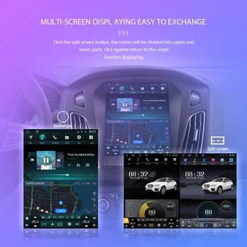 Automobilio Radijas, Automobilių Radijo imtuvai su Navigacija KIA Carens 2007-2011 Tesla Tipo Auto Multimedia 1 2 Din 2din Automobilių Android 9.0 Carplay