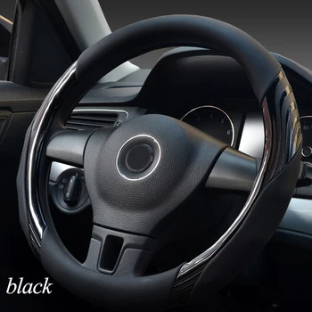 Automobilio salono Apsauga, aksesuarai, mados juoda oranžinė mėlyna komforto Supaprastinti stiliaus dizaino Automobilio Vairo Padengti neslidžia