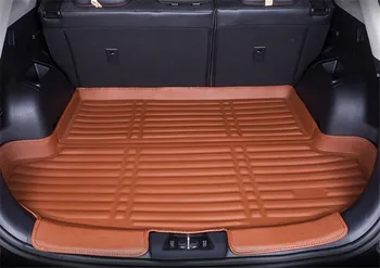 Automobilio stilius 3D trimatis PU uodega dėžutės apsaugos kilimų trinkelėmis kamieno bagažo padas Kia sportage KX5 2019-2020