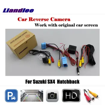 AUTOMOBILIŲ FOTOAPARATĄ, Suzuki SX4 Visureigis / Auto išoriniai galinio vaizdo Kamera Galinio vaizdo Kamera Parkavimo Kameros Darbo su Automobilių Gamyklos Ekrane