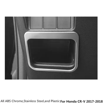 Automobilių Nerūdijančio Plieno Ratai-Cab talpinimo Atveju Kapoto Jungiklis Apdailos Rėmas Žibintas Liejimo 1pcs Honda CRV CR-V 2017 2018 2019 2020