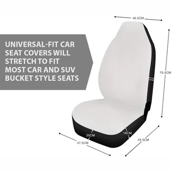 Automobilių Sėdynių užvalkalai Žmogui Galaxy Vilkas Modelis Patvarus Auto Interjero Aksesuarų Priekinės Sėdynės 2 Naujas