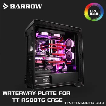 Barrow TTA500TG-SDB, Kelių Lentų TT A500TG Atveju, Intel CPU Water Block & Vieno/Dviejų GPU Pastate