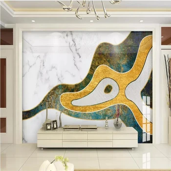 Beibehang Užsakymą tapetai, freskos modernus minimalistinio džiazo balto marmuro modelis kraštovaizdžio freskos TV fono sienos papel de parede