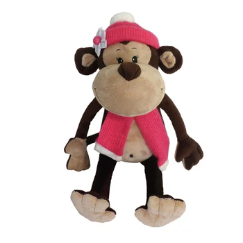 Beždžionė Violetta, 22 cm, minkštas žaislas maxitoys mt-ts0215031