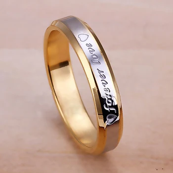 Bluelans Naujausias Moterys Vyrai Amžinai Meilės Juosta Vestuvinis Žiedas Graviravimas Pora Žada Nerūdijančio Plieno Žiedas