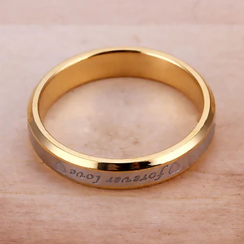 Bluelans Naujausias Moterys Vyrai Amžinai Meilės Juosta Vestuvinis Žiedas Graviravimas Pora Žada Nerūdijančio Plieno Žiedas