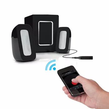 Bluetooth 5.0 Imtuvas Bevielio Stereo Muzikos Garso Imtuvas su Mikrofonu Rankų 3.5 mm Jack Automobilių Aux 