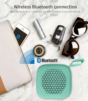 Bluetooth Garsiakalbiai Mini Nešiojamos Belaidžio Garsiakalbio 3D Stereo Surround Kolonėlės Skambinkite Lauko garsiakalbio žemų dažnių Garsiakalbis