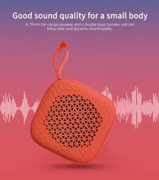 Bluetooth Garsiakalbiai Mini Nešiojamos Belaidžio Garsiakalbio 3D Stereo Surround Kolonėlės Skambinkite Lauko garsiakalbio žemų dažnių Garsiakalbis