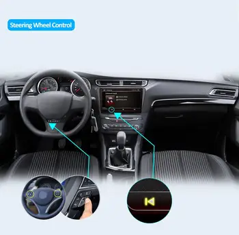 Bosion 10.1 colių 1DIN automobilio multimedijos grotuvo universalus Android 10.0 Automobilio Audio Stereo Radijo GPS BT Galvos vienetas wifi usb sd SWC