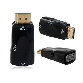 Chenyang VGA Išvestis HDMI-suderinama Vaizdo plokštė su 3.5 mm Audio Kabelis TV ir Projektorius & Stebėti & Planšetinio kompiuterio ir Mobiliojo ryšio Telefono