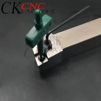 CNC Įrankių Laikiklis MCLNR 2525M12 Išorės pjovimo staklės MCLNR2525M12 Tekinimo įrankis Karbido įdėklai CNMG120404/08 tekinimo įterpti