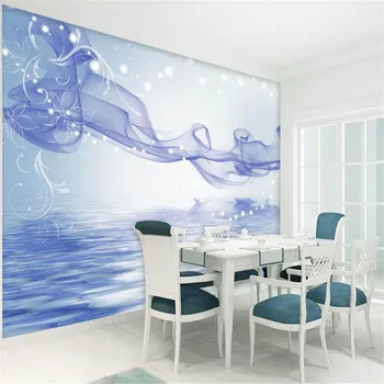 Custom 3d HD stereoskopinis minimalistinio modernaus tapetai kambario foną sienos freskos gyvenimo kambario, miegamasis transparence tapetai