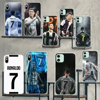 CUTEWANAN SP7 Cristiano Ronaldo Klientas Aukštos Kokybės Telefono dėklas skirtas iPhone 11 pro XS MAX 8 7 6 6S Plus X 5S SE 2020 XR dangtis
