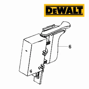 Dewalt Jungiklis D21001 611121-00 elektrinių Įrankių Priedai, Elektriniai įrankiai dalis