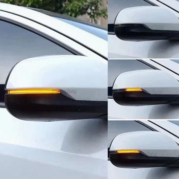 Dinaminis Indikatorių LED Posūkio Signalo Lemputė Teka Pusėje valdomi Išoriniai galinio vaizdo Veidrodėliai Eilės Indikatorius Honda Vėjas 2019 2020
