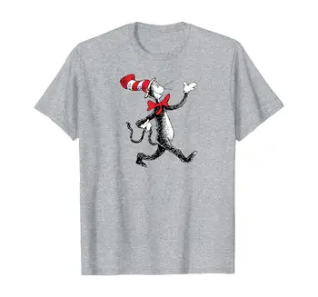 Dr. Seuss Pasivaikščioti Katė T-shirt