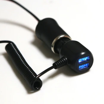Dual USB Greito Įkrovimo Automobilinis Įkroviklis Adapteris Micro USB Duomenų Kabelį, Skirtą 