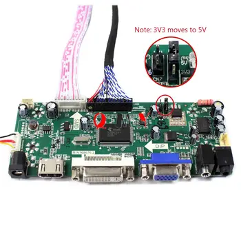 DVI VGA HDMI LCD kontrolės Valdyba fo rG185HAN01.0 18.5