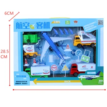 Dėžutė lėktuvas inžinerijos automobilio modelį kostiumas berniukui, žaislai vaikams