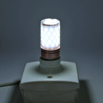 E27 220V LED Kukurūzų Lemputės Baltos Šviesos Žibintas 360 Laipsnių Spindulio Kampas Keičiamų Prožektoriai, Lempos Kambarį Liustra