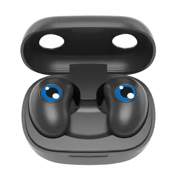 E6 TWS Bluetooth 5.1 LED Ausinės Mygtukas Stereo Sporto Ausinių Belaidžio In-ear Ausinės Su Įkrovimo Dėžutę