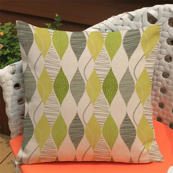 Europos stiliaus geometrinis spiralės dryžuotas medvilnės patalynė užvalkalas dekoratyvinė pagalvėlė padengti sofa automobilių sėdynės pagalvėlės mesti pagalvės